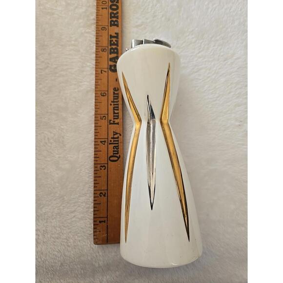 Ronson Varaflame Sunrise Table Lighter Ceramic Mid Century - Picture 8 of 9